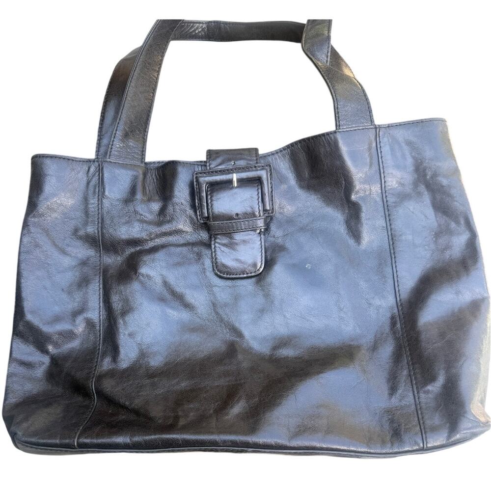 Vintage Hobo International Shoulder Bag - Black